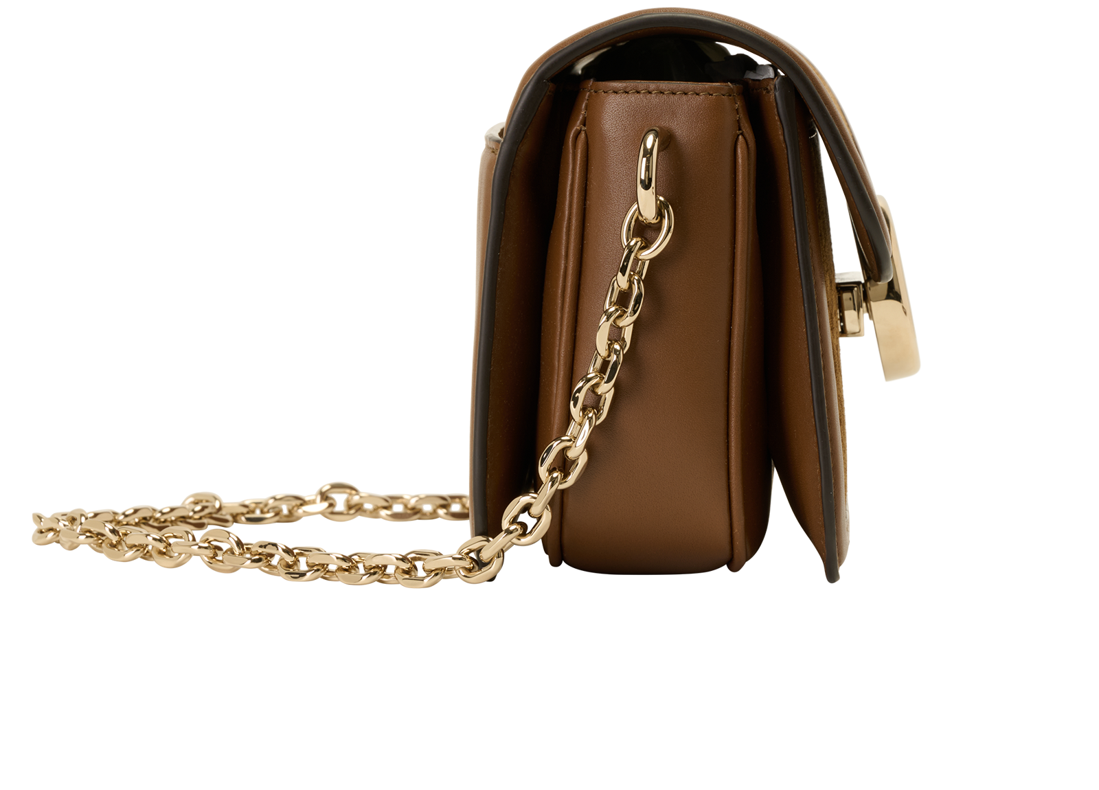 Small Go, &pound;1,500, Handbags, Brown, Suede, Side view